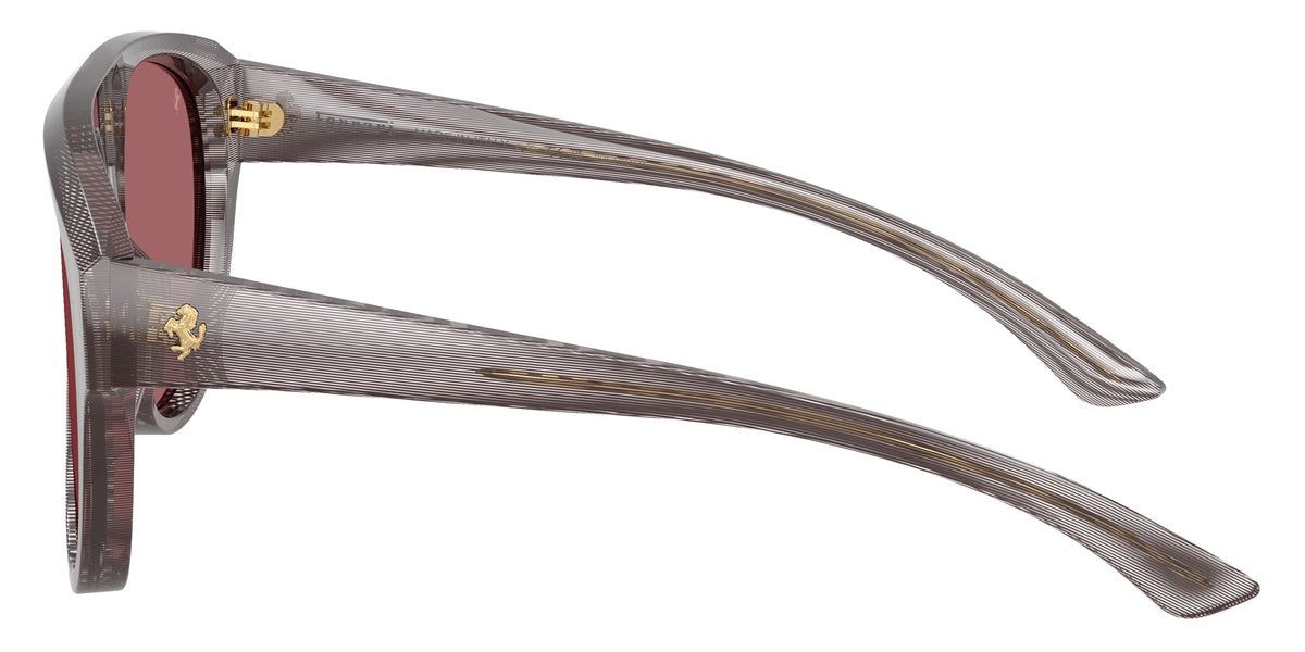 Ferrari® FH2024U Sunglasses - Striped Grey/Red Polarized