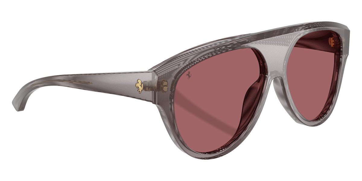 Ferrari® FH2024U Sunglasses - Striped Grey/Red Polarized