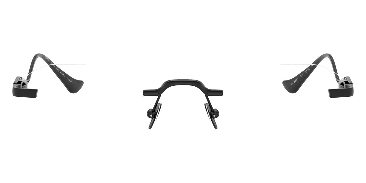 Ferrari® FH3008T Eyeglasses - Black