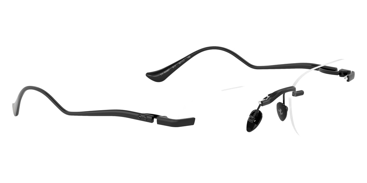 Ferrari® FH3008T Eyeglasses - Black