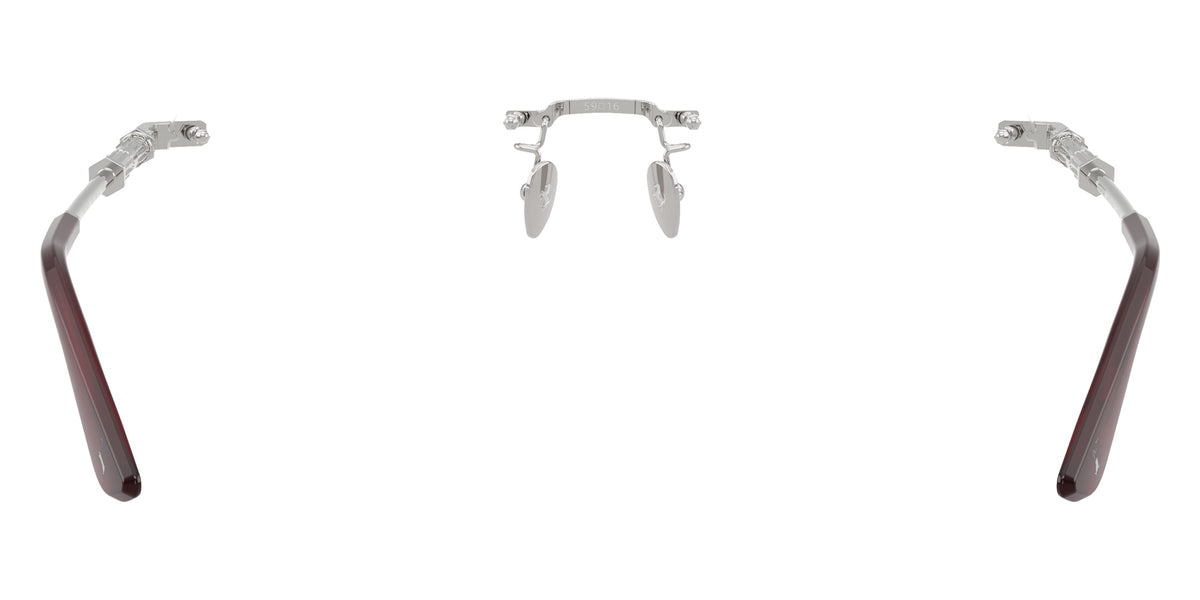 Ferrari® FH3016D Eyeglasses - Silver Shiny
