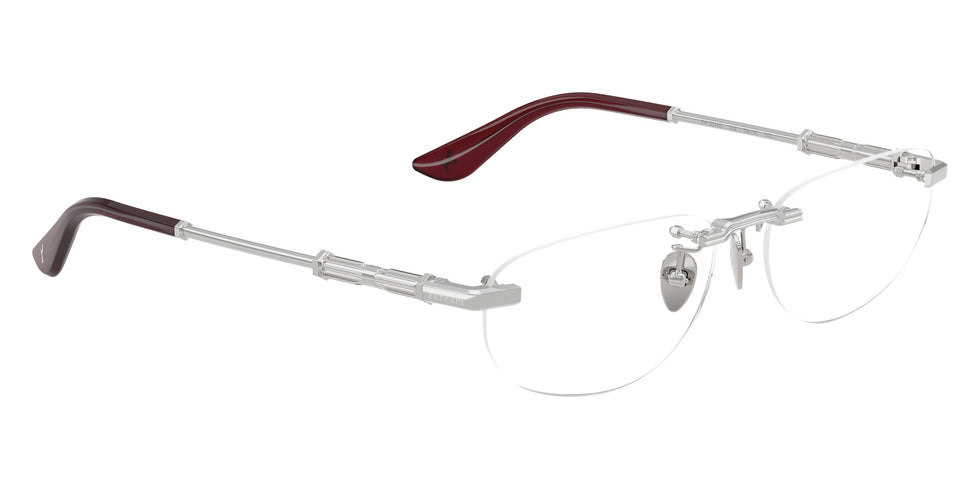Ferrari® FH3016D Eyeglasses - Silver Shiny