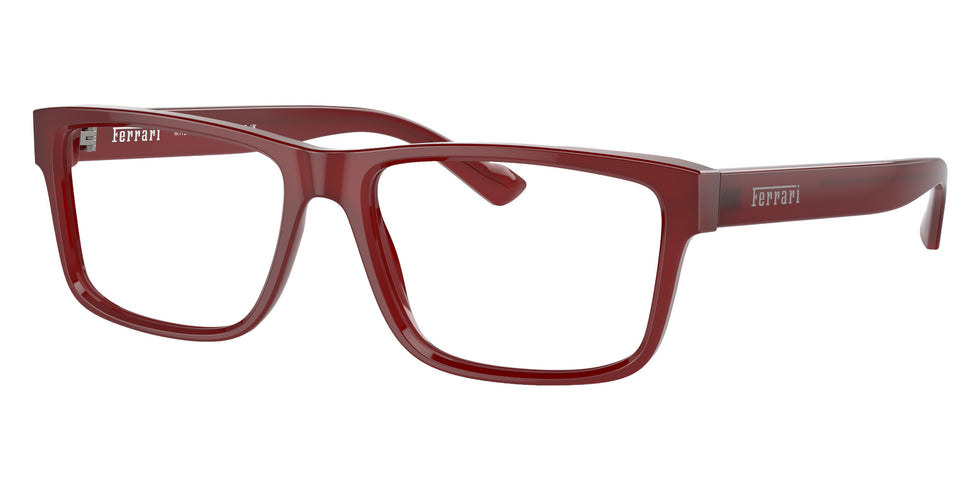 Ferrari® FH4001 Eyeglasses - Transparent Red