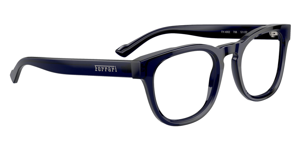 Ferrari® FH4002 Eyeglasses - Transparent Blue