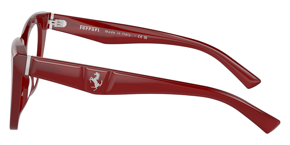 Ferrari® FH4003U Eyeglasses - Transparent Red