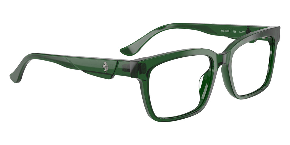 Ferrari® FH4008U Eyeglasses - Dark Green