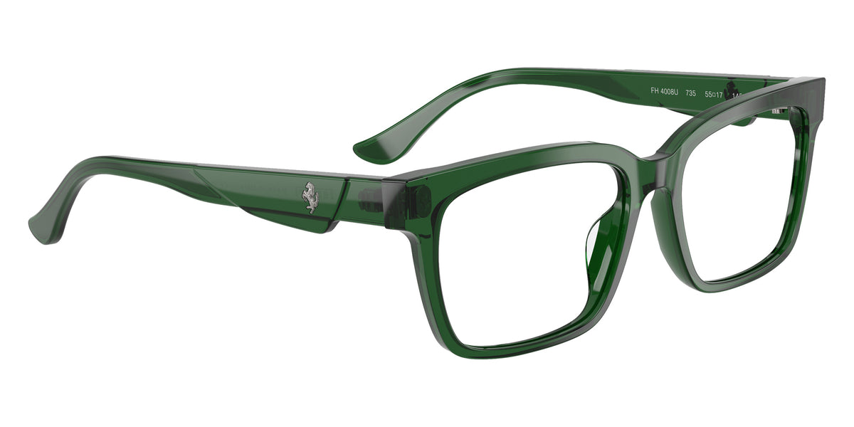 Ferrari® FH4008U Eyeglasses - Dark Green
