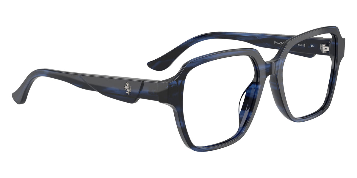 Ferrari® FH4009D Eyeglasses - Striped Blue