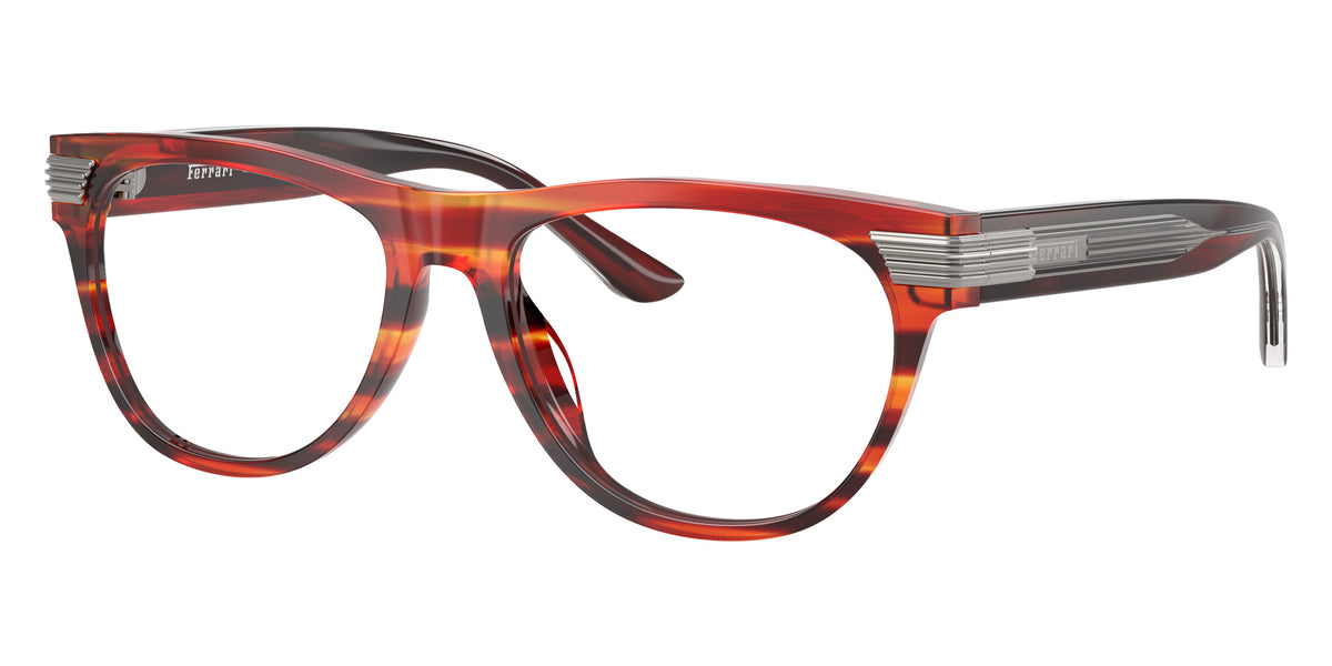 Ferrari® FH4011U Eyeglasses - Striped Brown
