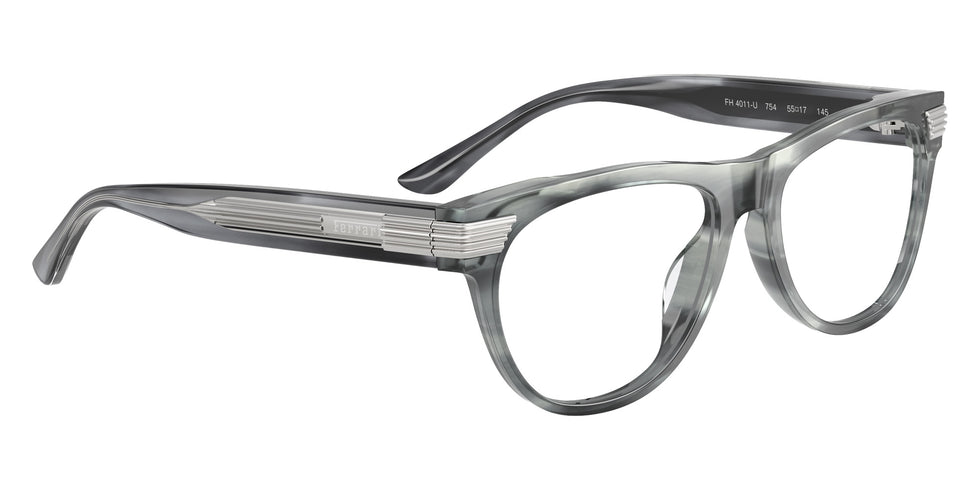 Ferrari® FH4011U Eyeglasses - Striped Blue