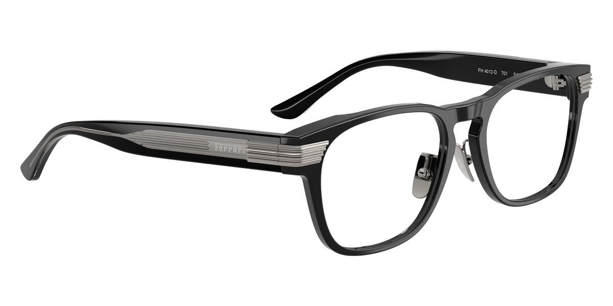 Ferrari® FH4012D Eyeglasses - Shiny Black