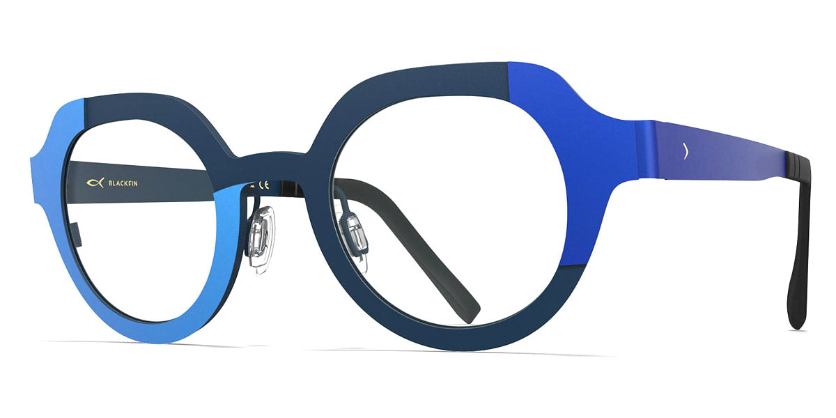 Blackfin® FIJI BLF FIJI 1684 43 - Tropical Blue/Olympic Blue/Shadow Dark Blue Eyeglasses