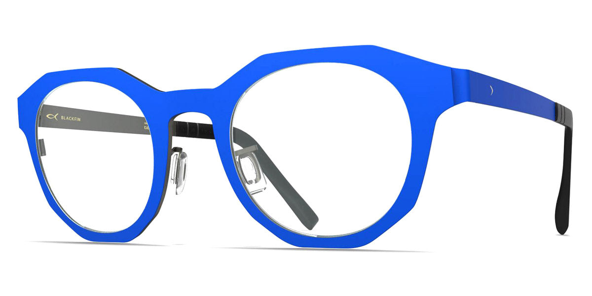 Blackfin® FIRE BLF Fire 1654 47 - Reflex Blue/Gunmetal Gray Eyeglasses