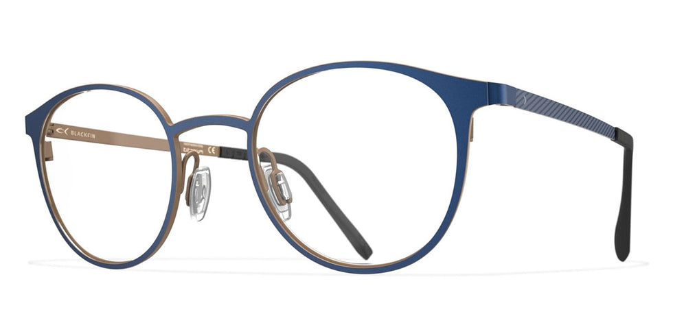 Blackfin® FORT STEVENS BLF FORT STEVENS 1196 46 - Blue/Dove Brown Eyeglasses