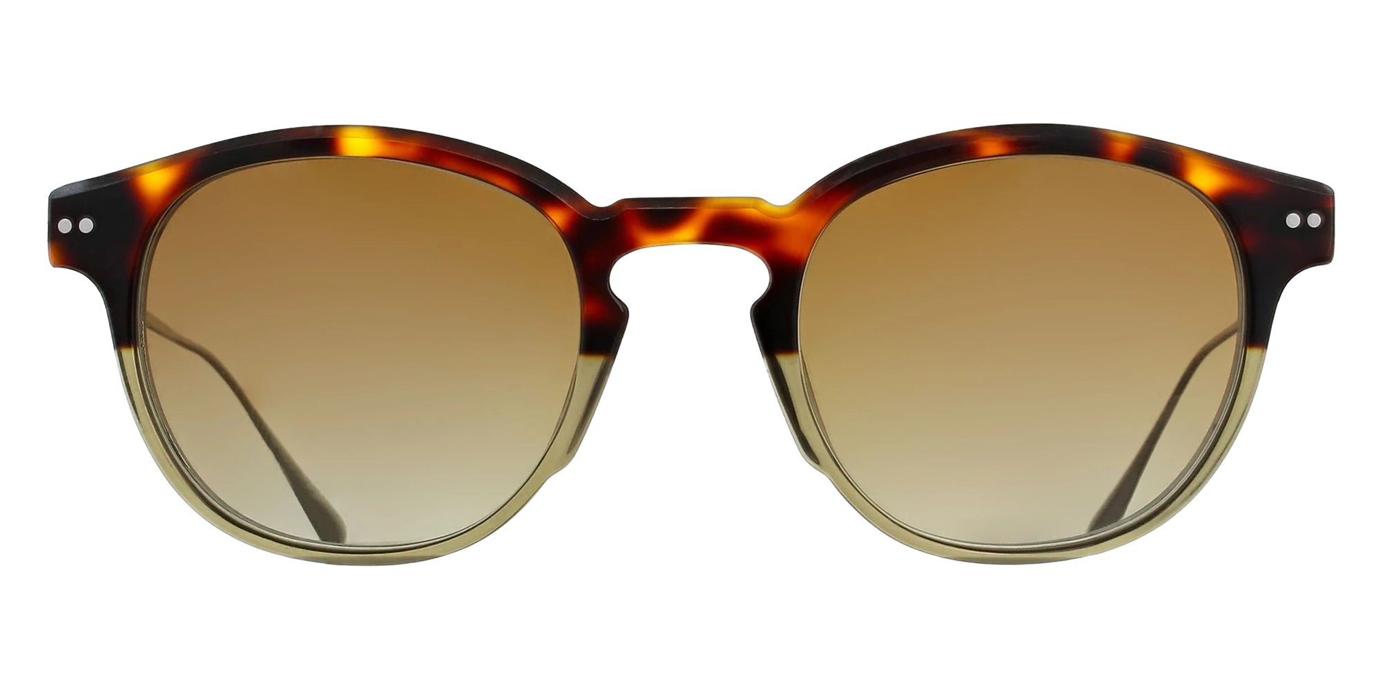 Brett® FRED SUN BRTT FRED SUN-C13-ST 48 - Tortoise Graded Khaki/Silver - C13