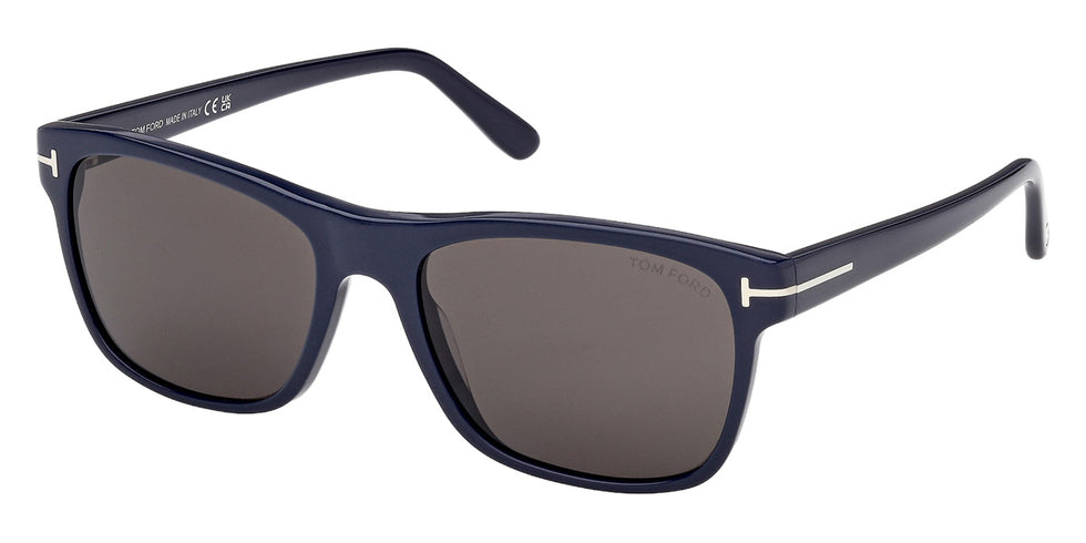 Tom Ford® FT0698 Sunglasses FT0698 90A 57 - 90A - Shiny Blue/Shiny Blue