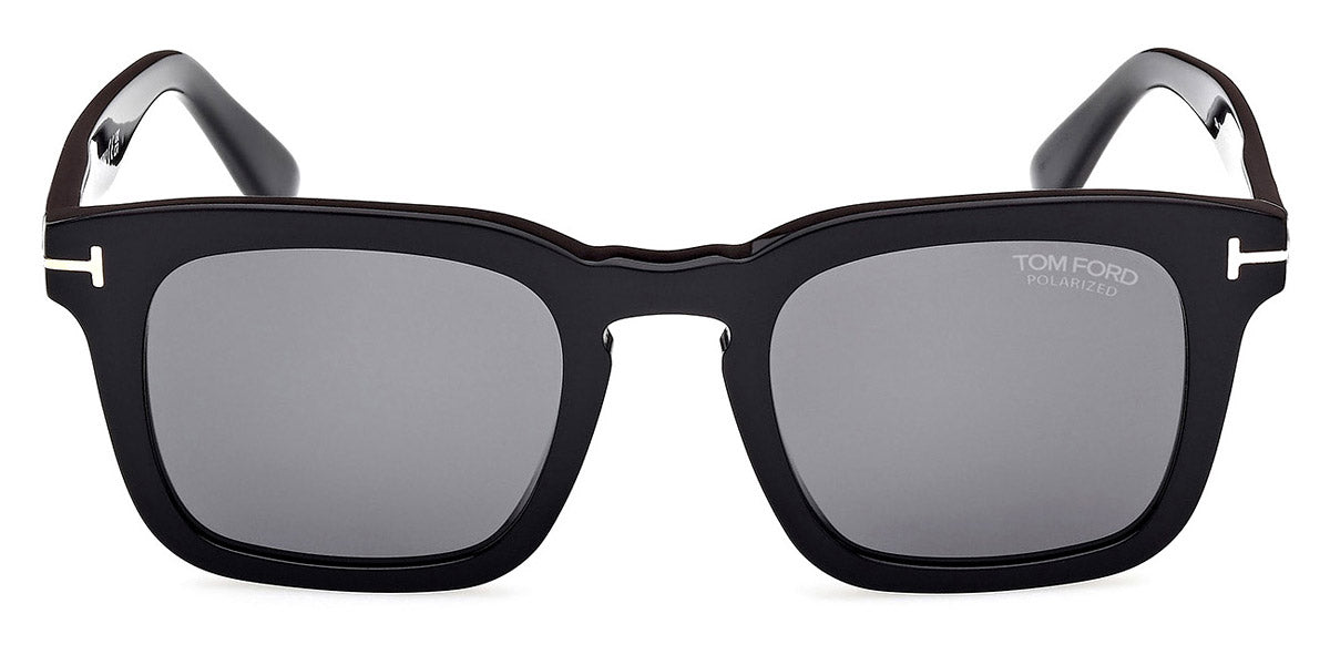 Tom Ford® FT0751 Dax FT0751 Dax 01D 50 - 01D - Shiny Black / Shiny Black Sunglasses
