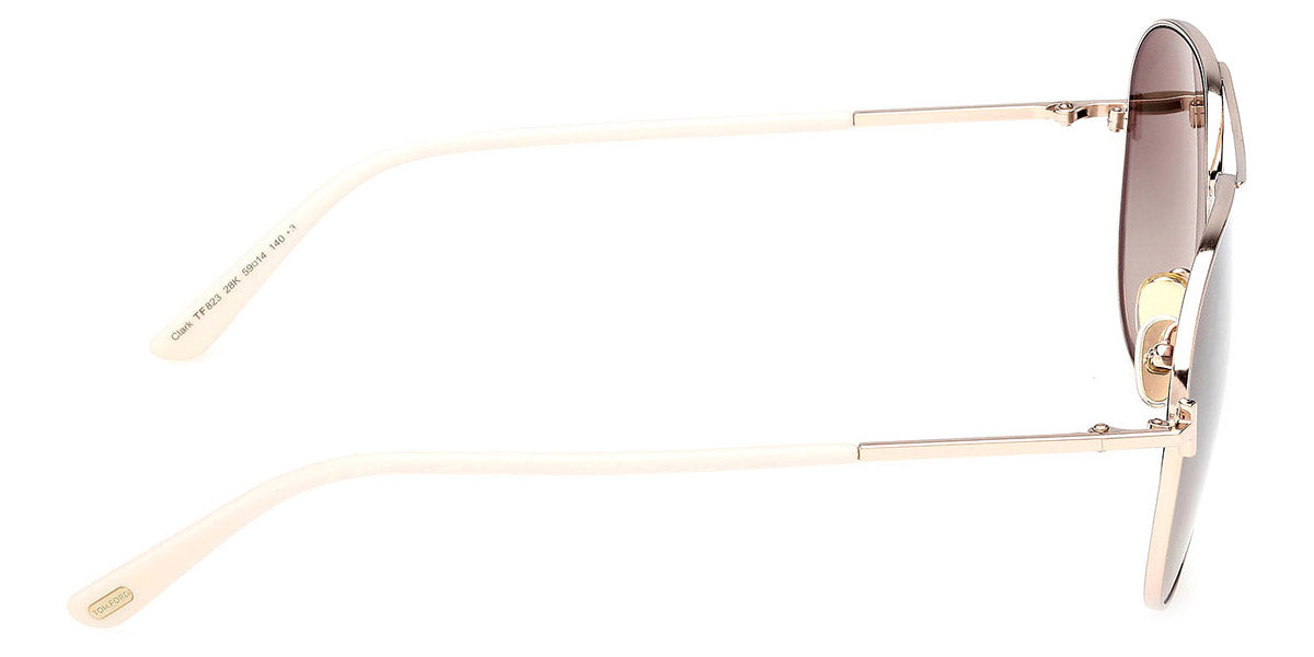 Tom Ford® FT0823 Clark FT0823 Clark 28K 59 - 28K - Shiny Rose Gold / Shiny Rose Gold Sunglasses
