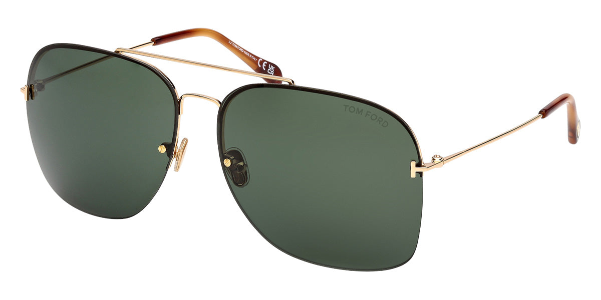 Tom Ford® FT0883 Sunglasses FT0883 30N 64 - 30N - Shiny Deep Gold/Shiny Deep Gold