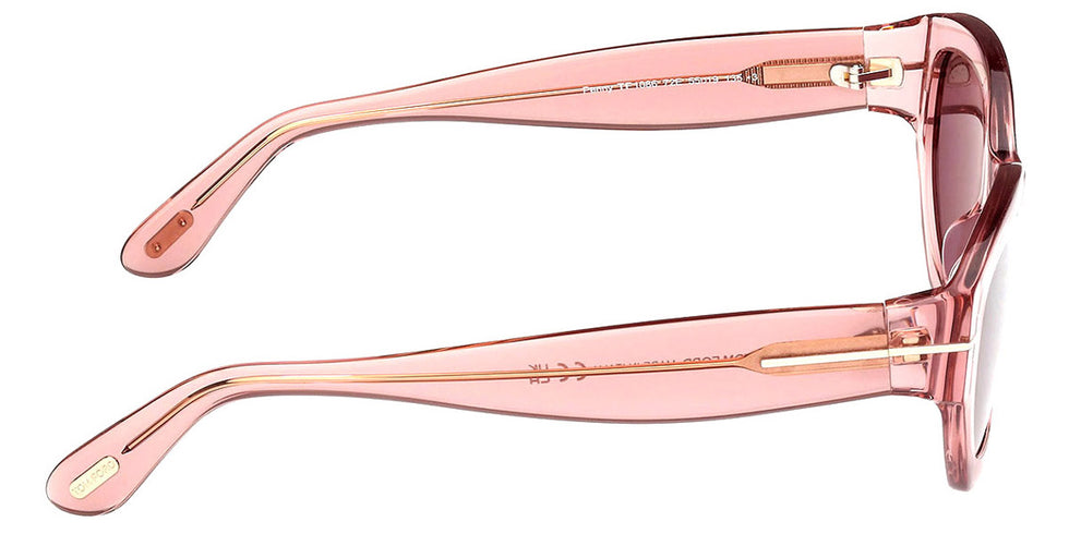 Tom Ford® FT1086 Penny FT1086 Penny 72E 55 - 72E - Shiny Light Pink / Shiny Light Pink Sunglasses