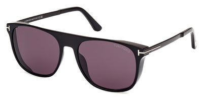 Tom Ford® FT1105 LIONEL-02 FT1105 01A 55 - 01A - Shiny Black / Shiny Black Sunglasses