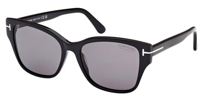 Tom Ford® FT1108 ELSA FT1108 01D 55 - 01D - Shiny Black / Shiny Black Sunglasses