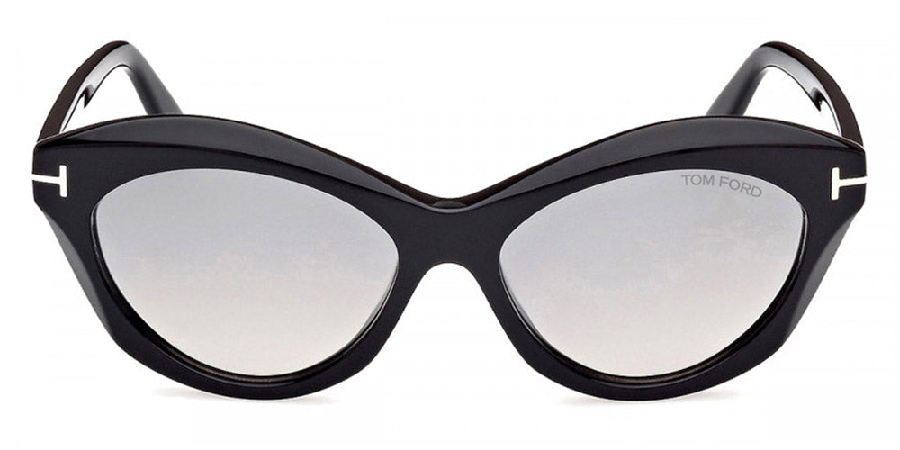 Tom Ford® FT1111 FT1111 01C 55 - 01C - Shiny Black / Shiny Black Sunglasses