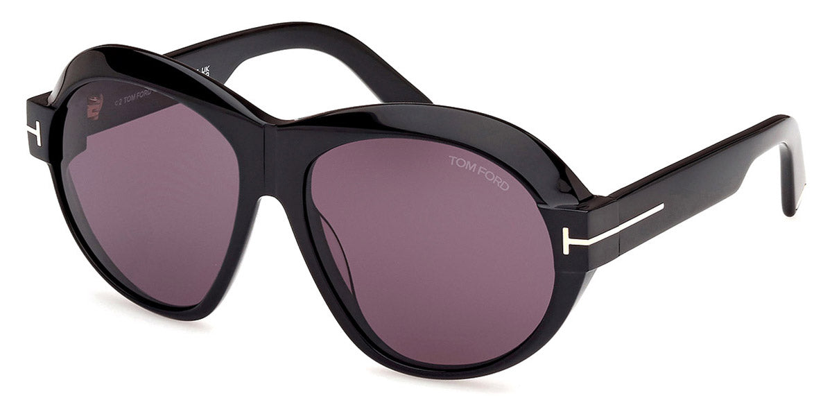 Tom Ford® FT1113 FT1113 01A 59 - 01A - Shiny Black / Shiny Black Sunglasses