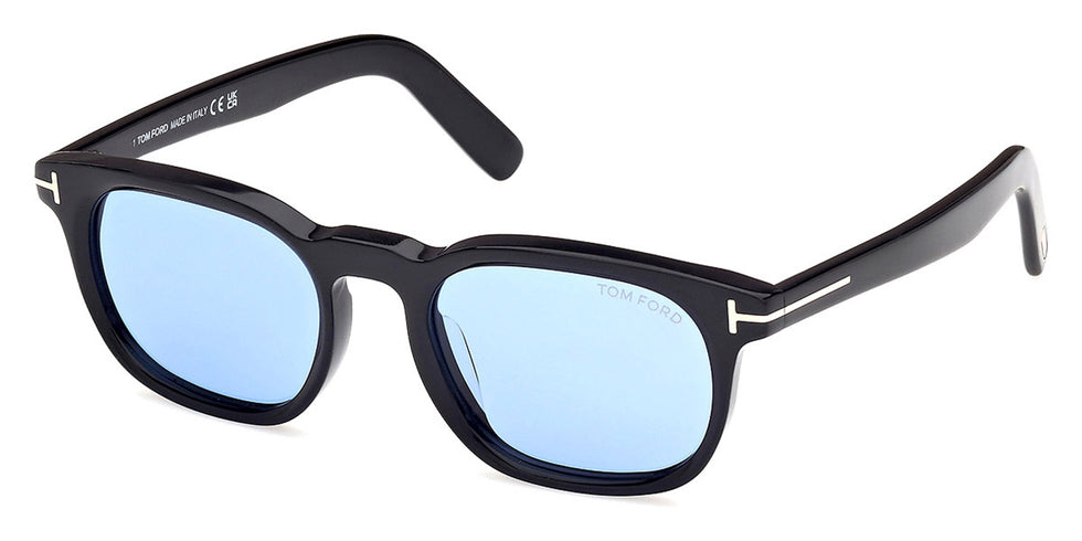 Tom Ford® FT1122-D FT1122-D 01V 52 - 01V - Shiny Black / Shiny Black Sunglasses