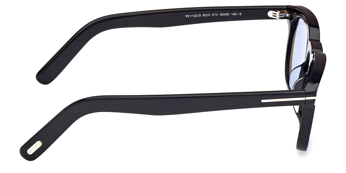 Tom Ford® FT1122-D FT1122-D 01V 52 - 01V - Shiny Black / Shiny Black Sunglasses