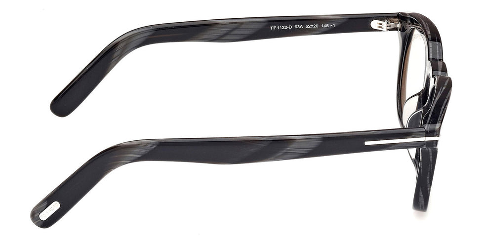 Tom Ford® FT1122-D FT1122-D 63A 52 - 63A - Black Horn / Black Horn Sunglasses