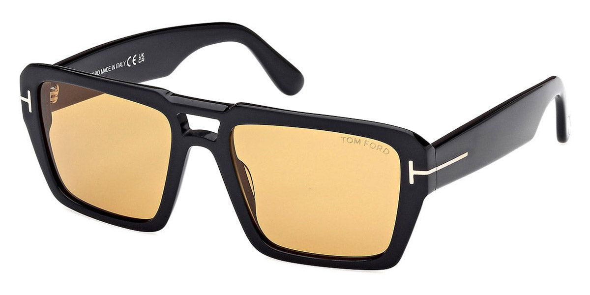 Tom Ford® FT1153 FT1153 01E 56 - 01E - Shiny Black / Shiny Black Sunglasses