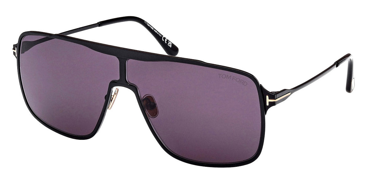 Tom Ford® FT1173 Zappa FT1173 Zappa 01A 69 - 01A - Shiny Black / Shiny Black Sunglasses