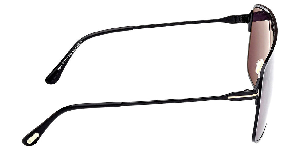 Tom Ford® FT1173 Zappa FT1173 Zappa 01A 69 - 01A - Shiny Black / Shiny Black Sunglasses