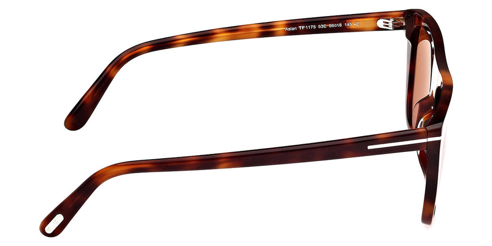 Tom Ford® FT1175 Aslan FT1175 Aslan 53E 56 - 53E - Blonde Havana / Blonde Havana Sunglasses