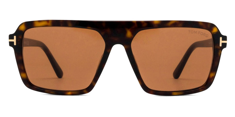 Tom Ford® FT1176 Vincent FT1176 Vincent 52E 56 - 52E - Dark Havana / Dark Havana Sunglasses