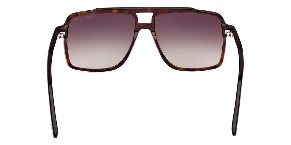 Tom Ford® Kemp FT1177 FT1177 52B 59 - Dark Havana / Gradient Smoke Sunglasses