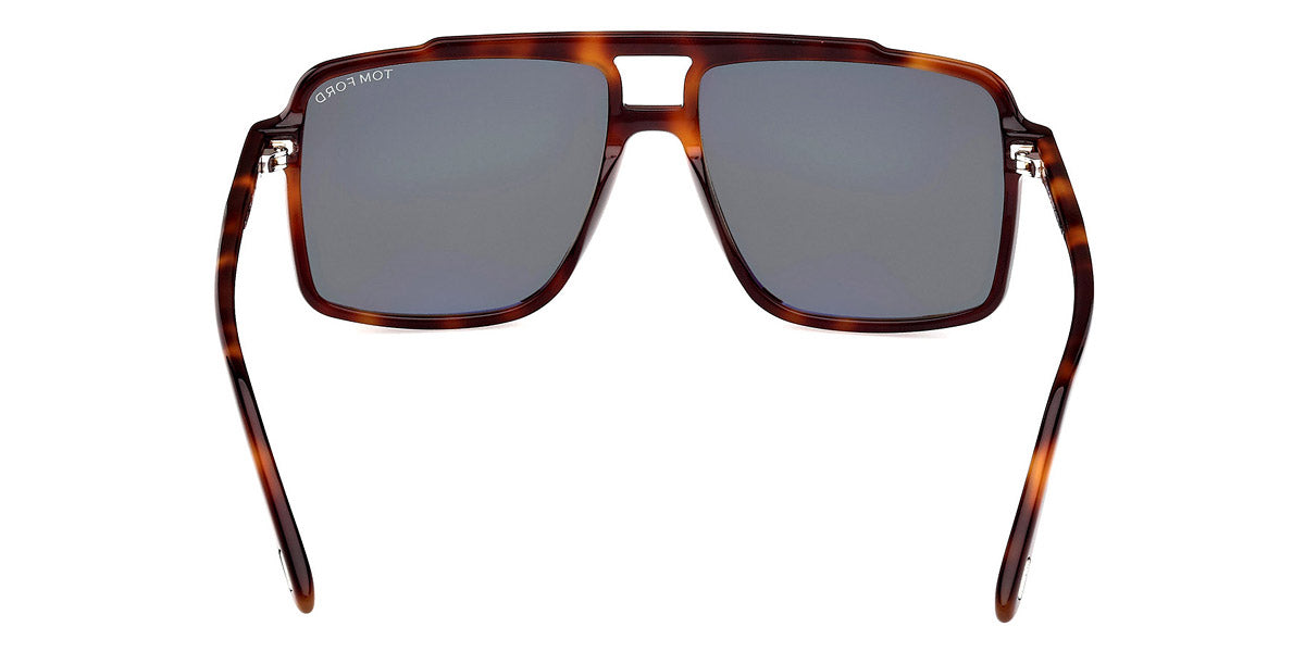 Tom Ford® Kemp FT1177 FT1177 53N 59 - Blonde Havana / Green Sunglasses
