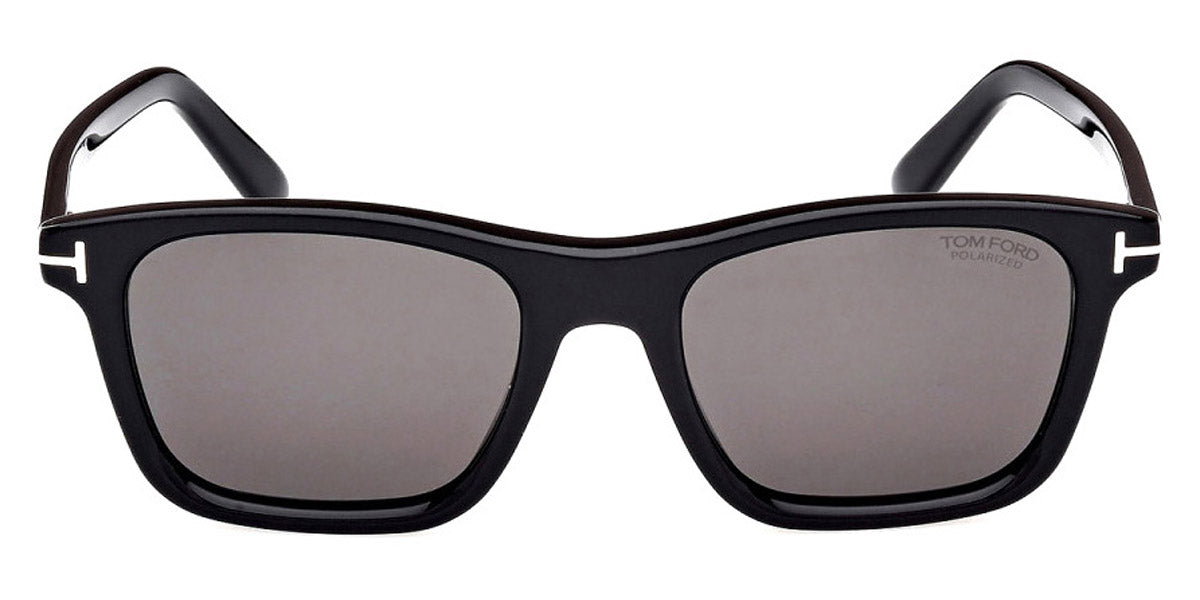 Tom Ford® FT1179 Barron FT1179 Barron 01D 54 - 01D - Shiny Black / Shiny Black Sunglasses