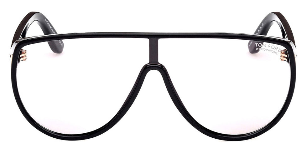 Tom Ford® FT1182 Achilles FT1182 Achilles 01A 138 - 01A - Shiny Black / Shiny Black Sunglasses