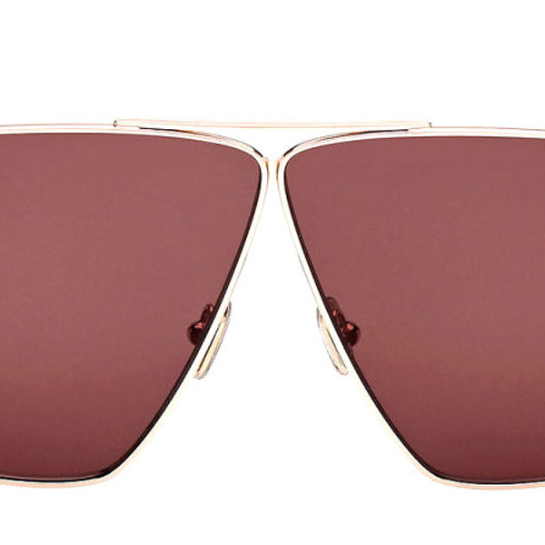 Tom Ford® FT1185 Stella FT1185 Stella 28E 67 - 28E - Shiny Rose Gold / Shiny Rose Gold Sunglasses