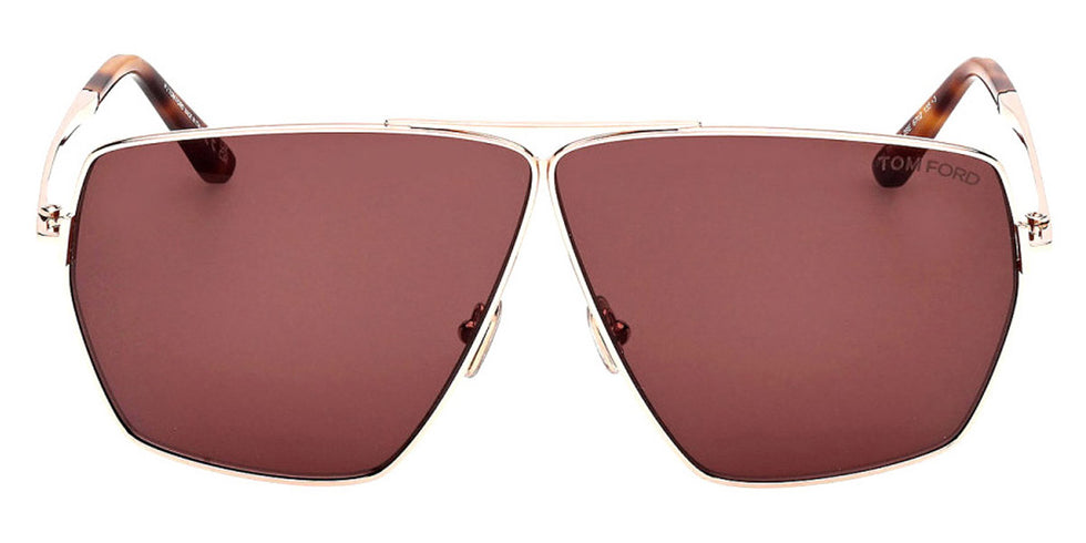 Tom Ford® FT1185 Stella FT1185 Stella 28E 67 - 28E - Shiny Rose Gold / Shiny Rose Gold Sunglasses