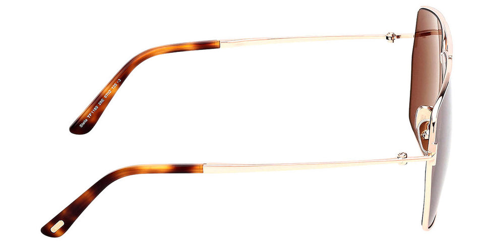 Tom Ford® FT1185 Stella FT1185 Stella 28E 67 - 28E - Shiny Rose Gold / Shiny Rose Gold Sunglasses