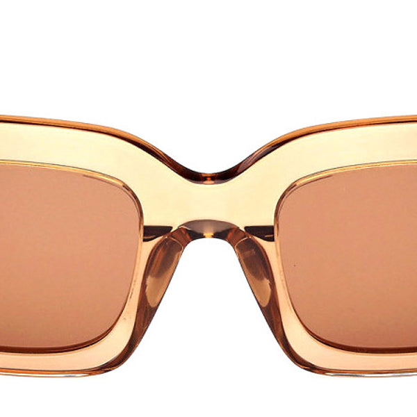 Tom Ford® FT1188 Brigitta FT1188 Brigitta 45E 50 - 45E - Shiny Light Brown / Shiny Light Brown Sunglasses