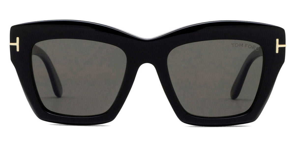 Tom Ford® FT1191 Luna FT1191 Luna 01D 52 - 01D - Shiny Black / Shiny Black Sunglasses