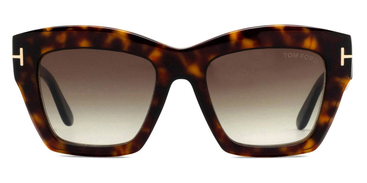 Tom Ford® FT1191 Luna FT1191 Luna 52B 52 - 52B - Dark Havana / Dark Havana Sunglasses