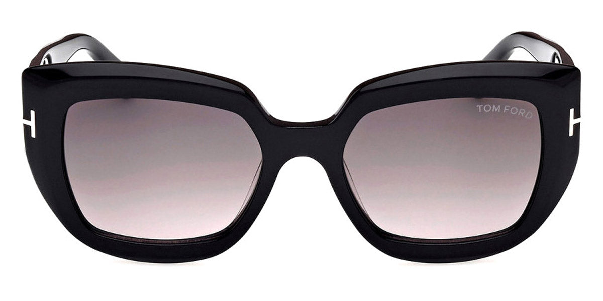 Tom Ford® FT1192 Saltzman FT1192 Saltzman 01B 53 - 01B - Shiny Black / Shiny Black Sunglasses