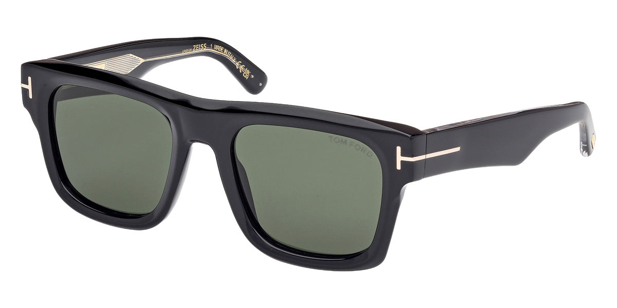 Tom Ford® FT1200 Sunglasses FT1200 01N 53 - 01N - Shiny Black/Shiny Black