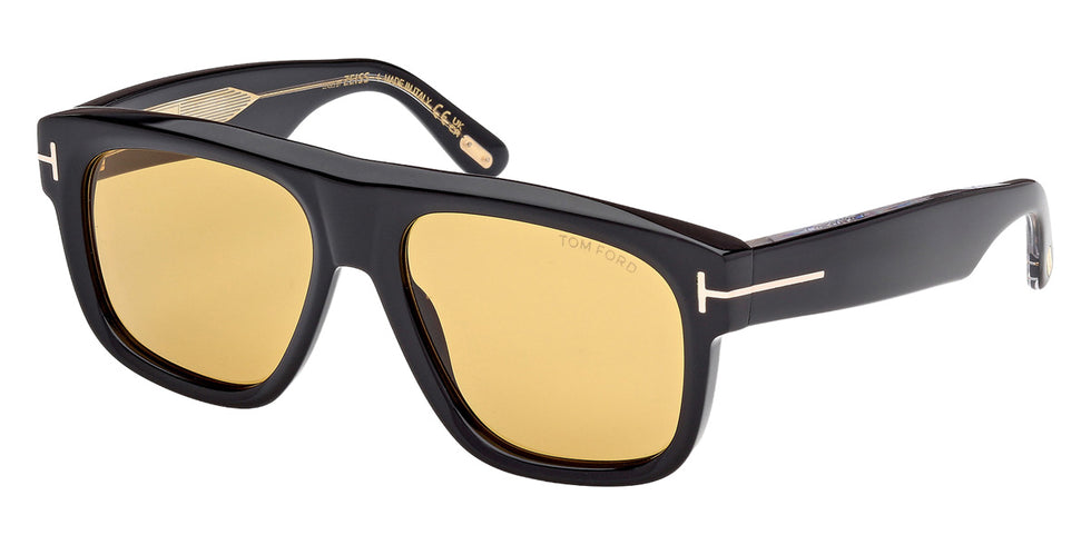 Tom Ford® FT1201 Sunglasses FT1201 01E 56 - 01E - Shiny Black/Shiny Black