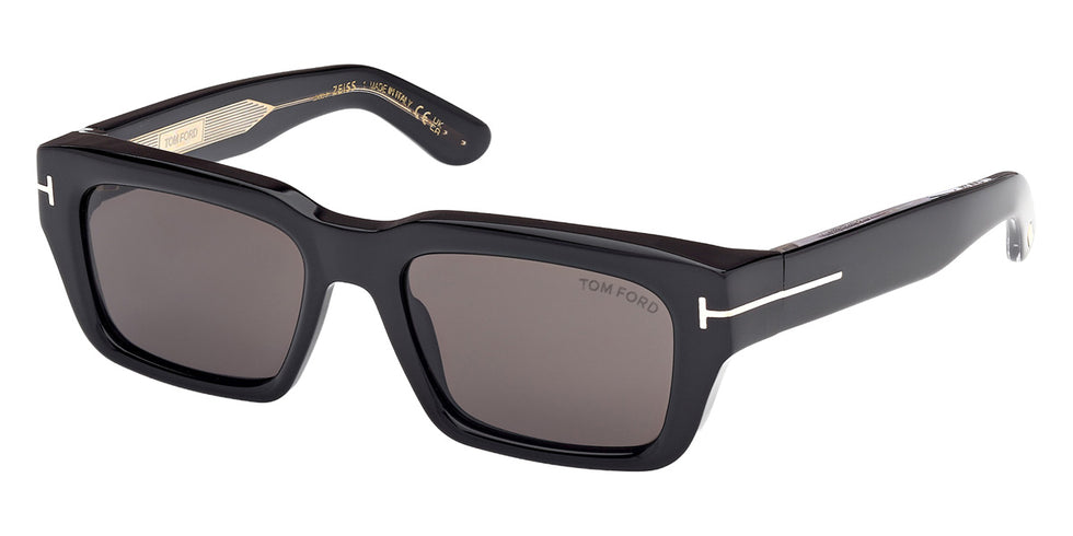 Tom Ford® FT1203 Sunglasses FT1203 01A 54 - 01A - Shiny Black/Shiny Black
